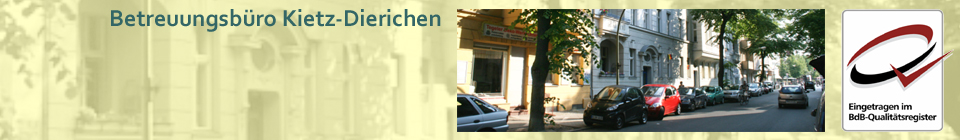 Betreuungsbüro Kietz-Dierichen in der Bernstorffstraße 12